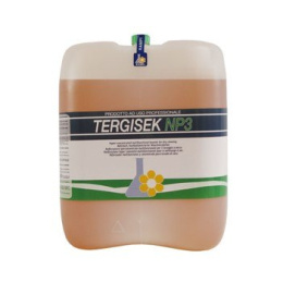TERGISEK NP3 - mydło do agregatu, zmiękczacz i środek dezynfekujący.